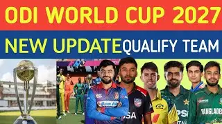 ICC ODI world cup 2027 schedule date host venus /ODI world cup 2027 qualify team /