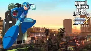 GTA San Andreas - Mega Man X (Gameplay)