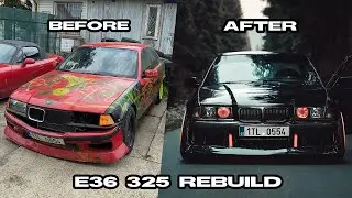 Přestavba E36 325 v 10 minut&aacute;ch | Z vraku zase auto! l E36 Drift project