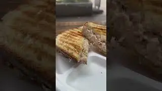 🦀Crab Panini🥪and Clam Chowder🥣 from Seattle Fish Guys🐟