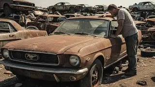 ASMR Car Restoration | 1967 Ford Mustang Full Restoration From Rust to Running