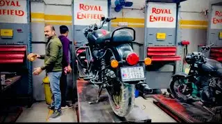 Royal Enfield ki service || Karai Har 11 rupaye Mein rapido book Kiya || dkrj07 || bikaner || 2026
