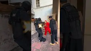 Money Heist vs Police Part 21 #moneyheist #parkour #police #escape #shorts #getgo