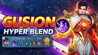 🤫 20 kills MVP Hyper Blend mode Gusion 🔥|| This mode is insane !  #mlbb #ml #mobilelegends 