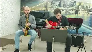 The Star-Crossed Lovers - Duke Ellington Duet Leon Blumberg alto sax & Yali Baratz guitar .