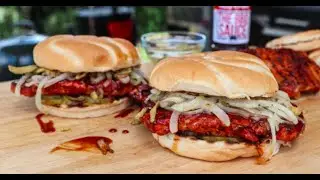 Chargrilled Pork Chop Sandwich Recipe