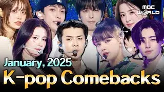 See You in January👋 K-pop Comebacks This Month☀️ #BLACKPINK #EXO #ENHYPEN | Show! Music Core