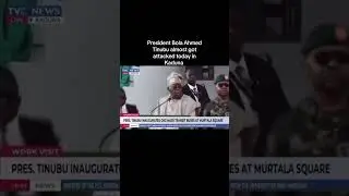 President Tinubu almost got attacked today in kaduna #tinubu #news #fypシ゚viral