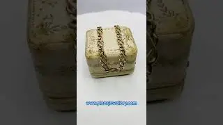 Vintage 9 Carat Gold Link Bracelet