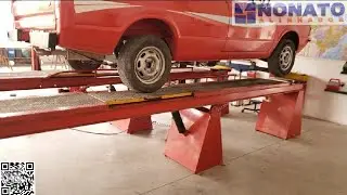 Clientes recebendo rampa gravitacional.