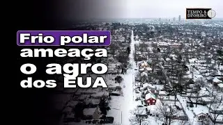Frio polar  nos EUA. Qual o  impacto sobre o agronegócio americano? Marcio Hubert comenta