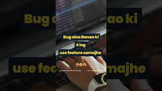 Bug Aisa Banao Ki 4 Log Use Feature Samjhe | YouTube Shorts