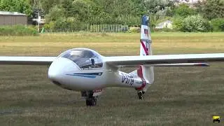 Glider aerobatics at Flugtag Walldorf 2018
