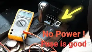 BMW E60/E61 Cigarette Lighter Repair NOT THE FUSE