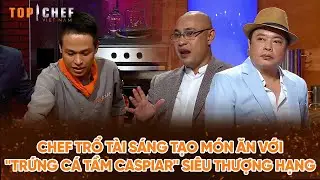 Chef trổ t&agrave;i s&aacute;ng tạo m&oacute;n ăn với 