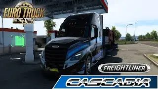 Let's Drive Freightliner Cascadia 🚛 | Heavy Cargo Haul | ETS 2 #TruckMod