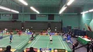 2019 BWF  US Challenge Tien Minh Nguyen vs Riki Takei