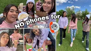 Living Without a Phone for 24 Hours | GEM Sisters