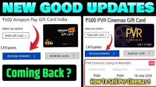 Microsoft Rewards Gift Card Not Showing | Amazon Gift Card Out Of Stock 🤑
