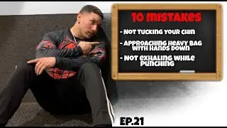 10 Common Heavy Bag Mistakes That Most Beginners Make (BOXING TIP SERIES)