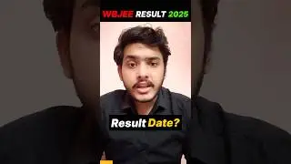 🚨WBJEE Result Date 2025 Update✅ | WBJEE Result 2025 | WBJEE 2025 Result