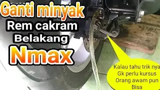 Ganti minyak rem yamaha NMAX