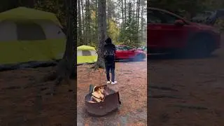 Camping on Model X 2022 #teslamodels #modlex #x