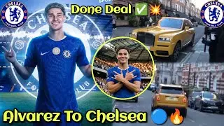 Yess....🔥 Chelsea Agree Deal To $ign Julian Alvarez🔵✅ Verbal Agreement Reached🤝💯 &pound;100M Fee + Add-ons