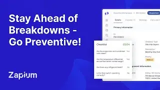 Zapium- Preventive Maintenance Software Capabilities Walkthrough