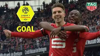 Goal Adrien HUNOU (9') / Stade Rennais FC - AS Monaco (2-2) (SRFC-ASM) / 2018-19