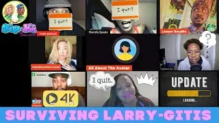 Joleen Lunzer & BusyBlu | Surviving Larry-Gitis | All About The Tea UPDATE | Sip & Ki