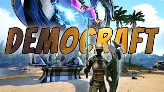WE PLAYED ARK DEMOCRAFT SO YOU DON'T HA... WAIT... | Ark survival democraft PvP