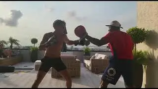issa training pat boxe