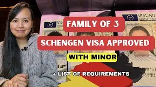 A Mom and 2 minor Kids' Schengen Visa Success! Tips and Requirements Shared
