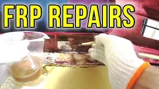 FIBERGLASS REPAIRS ON THE SKYLINE!