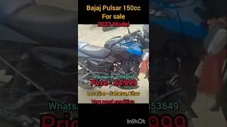 Bajaj Pulsar 2023 model for sale #bikeforsale #secondhandbikes #shorts