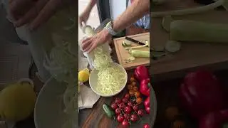 Zucchini Pasta Hack for Steady Blood Sugar 🥒 #shorts
