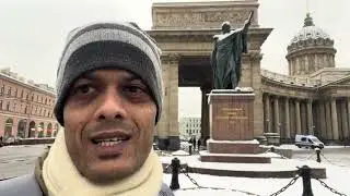 Exploring Catherine Park & Kazan Cathedral in St. Petersburg! 23-11-25