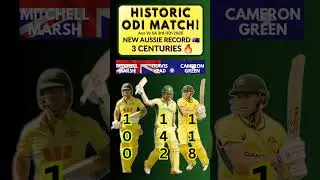 Australia's New ODI Record ! 3 Centuries in One ODI Match!🇦🇺 Aus vs SA