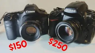 ДВЕ ЛУЧШИЕ камеры для начинающих фотографов в 2024 году... БЕЗ ИСКЛЮЧЕНИЙ!! Canon 5D Classic против Nikon D700!