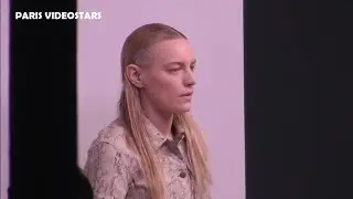 Erika Linder @ Paris Fashion Week 28 february show Acne & 3 march 2024 show Hermès