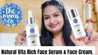 The Momo's Co Natural Vita Rich Face Serum And Natural Vita Rich Face Cream Honest Review