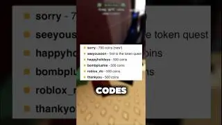 UNTITLED TAG GAME CODES! #roblox #untitledtaggame