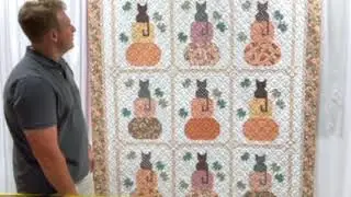 New at KQ: Just Kitten Around by Wendy Sheppard (featuring Kitty Corn by Moda Fabrics)