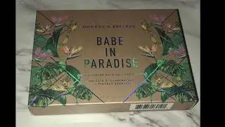 Morphe Cosmetics Babe in Paradise ft. Bretman Rock Highlight Palette😍 #bretmanrock #morphe #palette