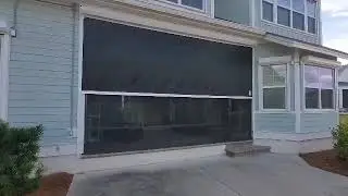 Motorized Armor Screen Storm Protection