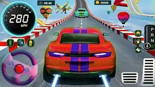 Mega Ramp GT Car Racing Simulator - ImpossibleStunt Car Racing 3D - Android Gameplay