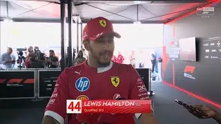 Lewis Hamilton: I&rsquo;ll Be Aggressive From P3 | Post Qualifying Interview | Mexico City Grand Prix 2025