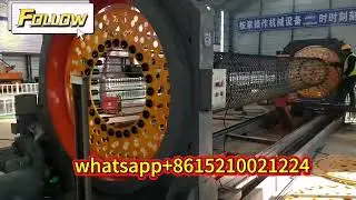 automatic steel rebar cage machine pile cage making machine reinforcement foundation cage itech