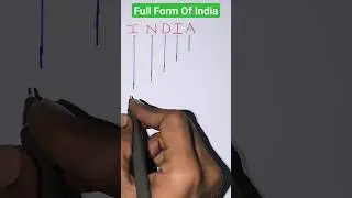 Full Form Of India || #fullformofindia #viral #viralvideo #viralshorts #shorts #shortsvideo #short